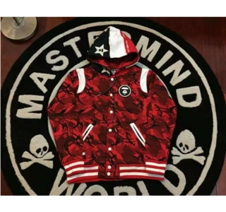 Bape jacket red